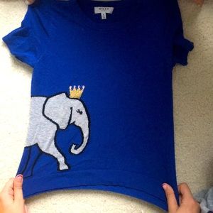 milly mini elegant elephant shirt